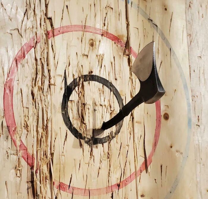 Axe Throwing… But Not Quite Like You’d Expect