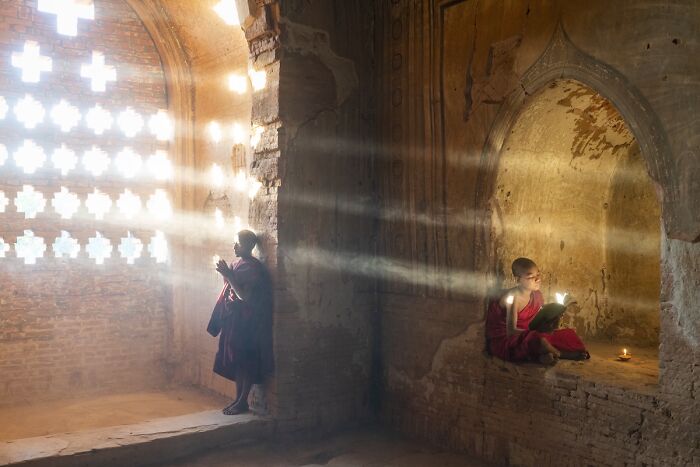 Silent Prayers in Candlelight