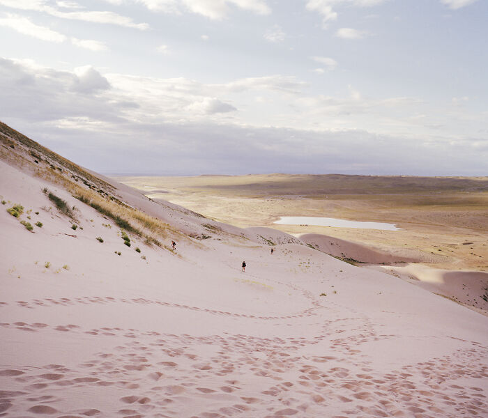 Tracks In The Gobi: Footprints In A Desert Dream