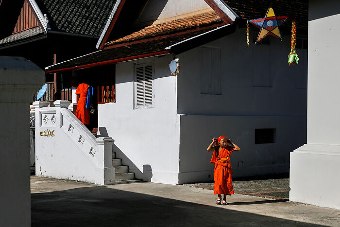 Quiet Return: Monks Doing Their Thing In Laos