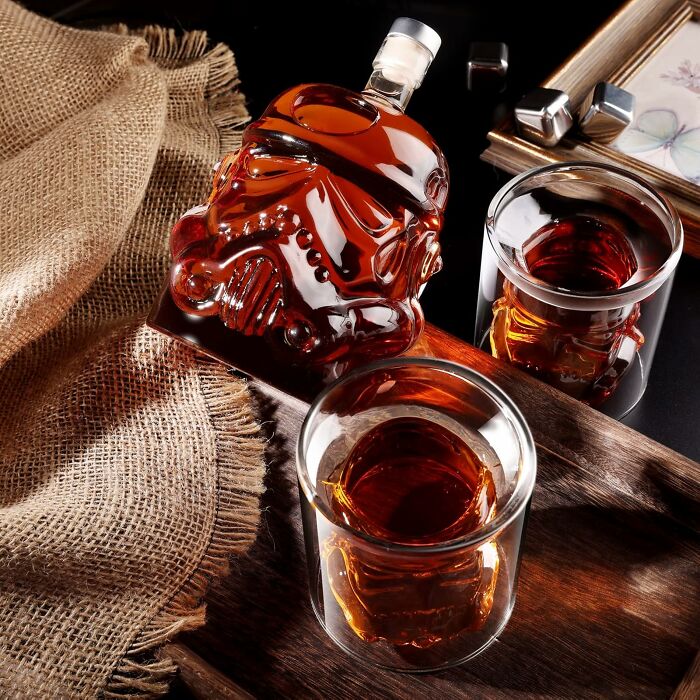 Stormtrooper Whiskey Decanter: The Dark Side Never Looked This Cool