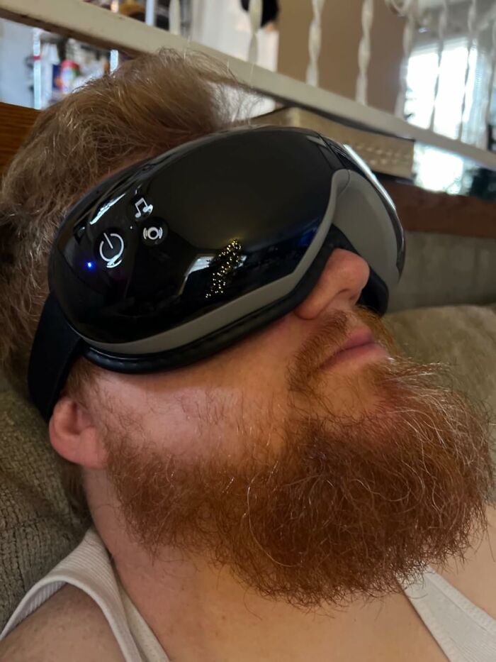 Eye Massager: Because Dad Deserves To Finally Chill