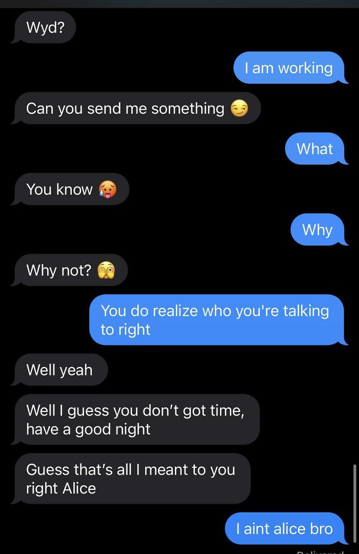 Ex Mix-Up: Oops, Wrong Person! Now Pray for Alice