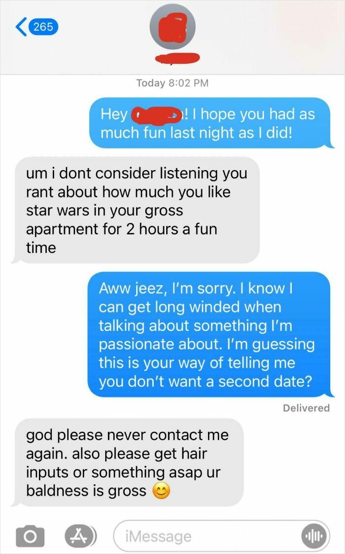 First Date Aftermath: The Screenshot That Says It All