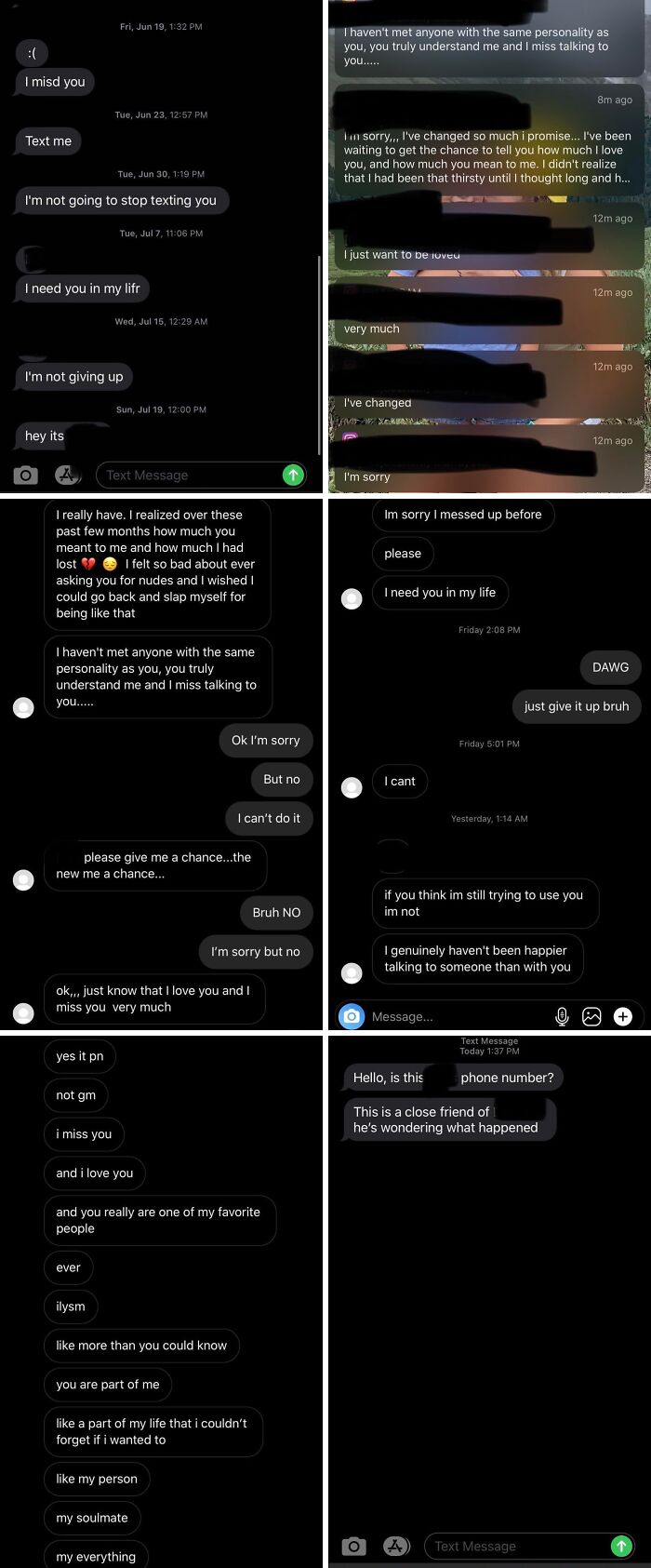 Blocked and Hounded: Instagram + Texting Nightmare Edition