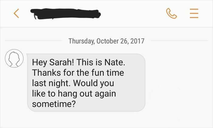 Oops, I’m Not Sarah! Instant Sympathy for This Poor Texter