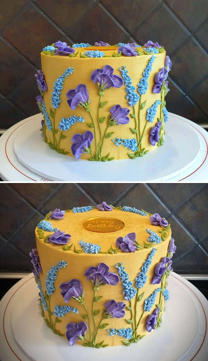 We Were Skeptical About This Birthday Cake Color Combo—but It Rocked!