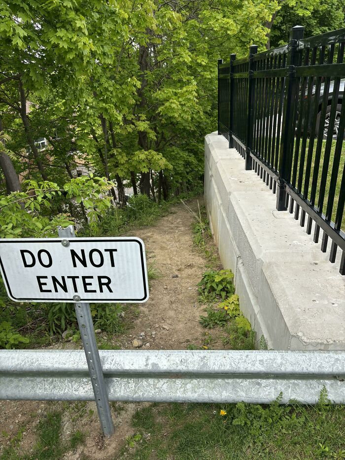 Put Up A Sign? People Said Nah