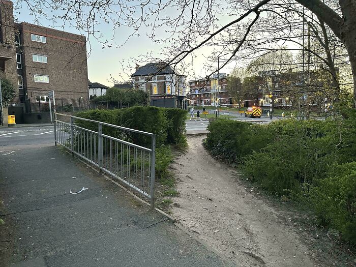 This Path Defied Both Hedge AND Fence