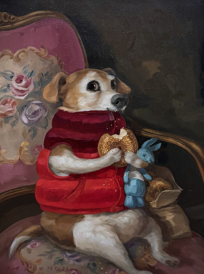 Bagel Boy, The Snack-Loving Pup
