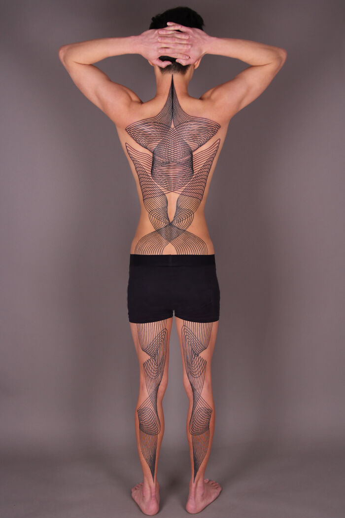 Wait, These Tattoos Are Just Lines? But They're Actually Mind-Blowing!