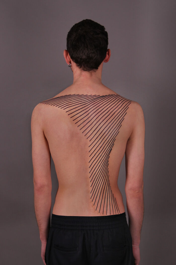 Wait, These Tattoos Are Just Lines? But They're Actually Mind-Blowing!