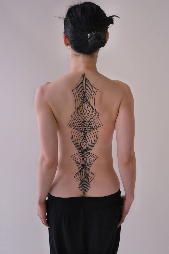 Wait, These Tattoos Are Just Lines? But They're Actually Mind-Blowing!