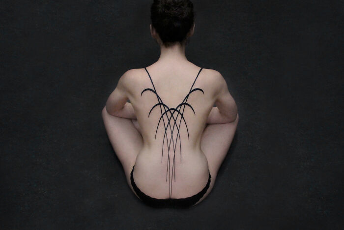 Wait, These Tattoos Are Just Lines? But They're Actually Mind-Blowing!