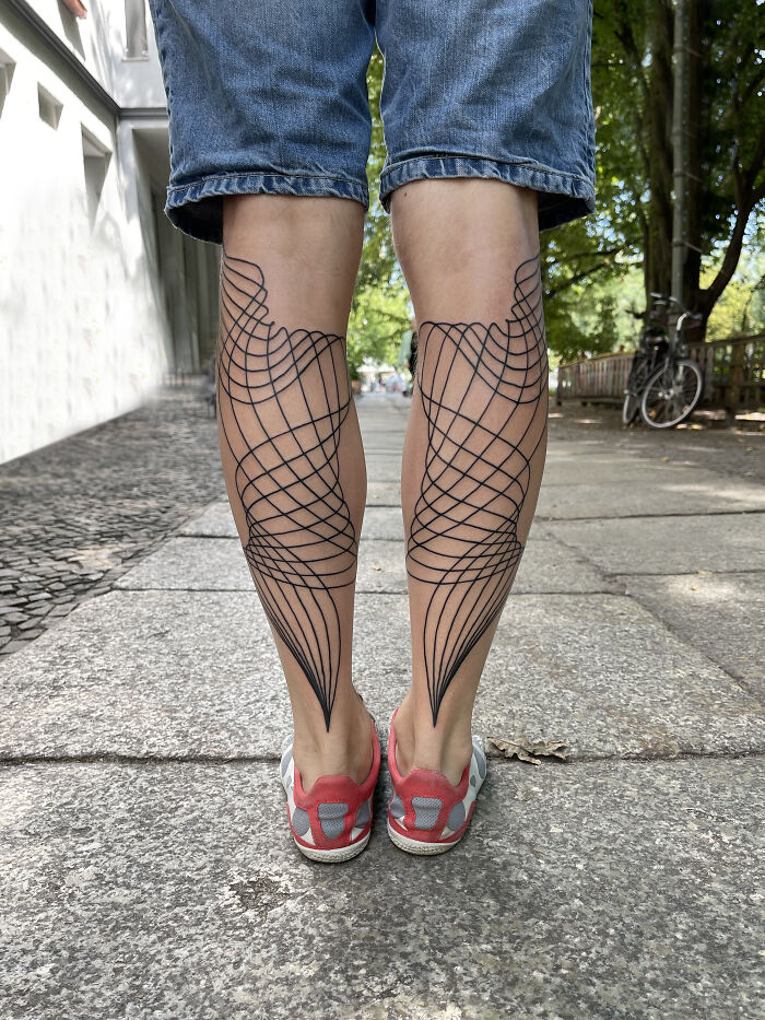 Wait, These Tattoos Are Just Lines? But They're Actually Mind-Blowing!