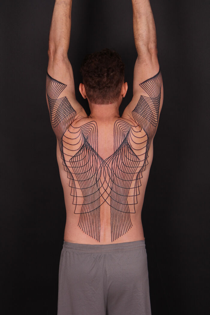 Wait, These Tattoos Are Just Lines? But They're Actually Mind-Blowing!