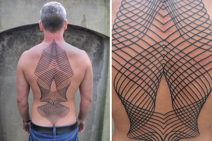 Wait, These Tattoos Are Just Lines? But They're Actually Mind-Blowing!
