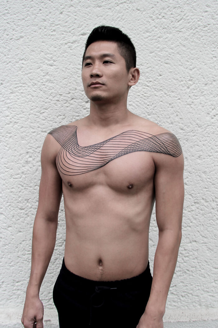 Wait, These Tattoos Are Just Lines? But They're Actually Mind-Blowing!