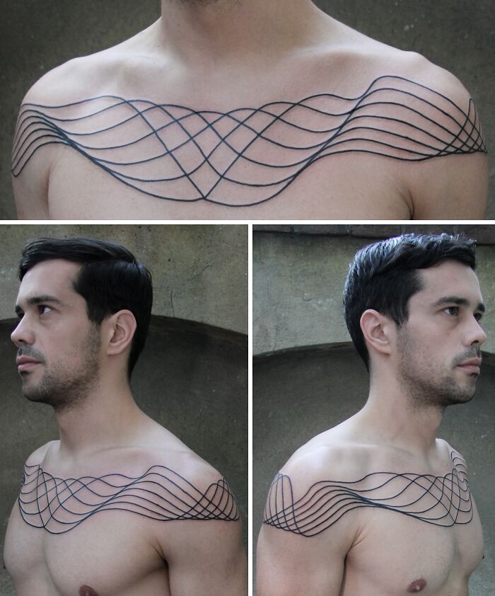 Wait, These Tattoos Are Just Lines? But They're Actually Mind-Blowing!