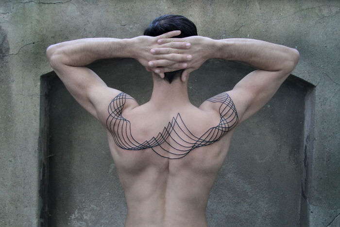 Wait, These Tattoos Are Just Lines? But They're Actually Mind-Blowing!