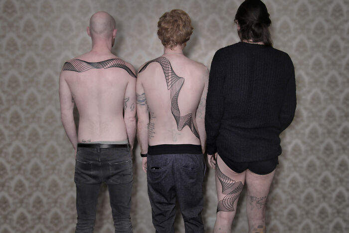 Wait, These Tattoos Are Just Lines? But They're Actually Mind-Blowing!