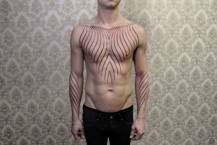 Wait, These Tattoos Are Just Lines? But They're Actually Mind-Blowing!