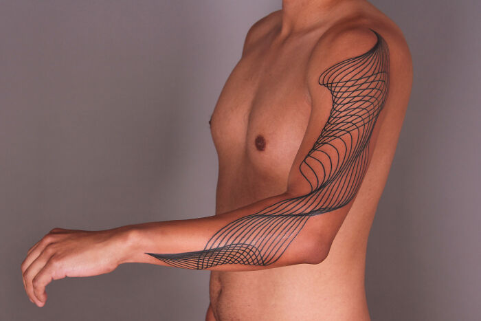 Wait, These Tattoos Are Just Lines? But They're Actually Mind-Blowing!