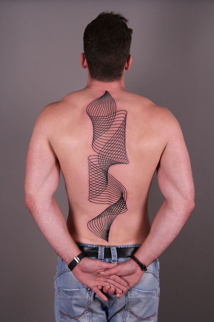 Wait, These Tattoos Are Just Lines? But They're Actually Mind-Blowing!