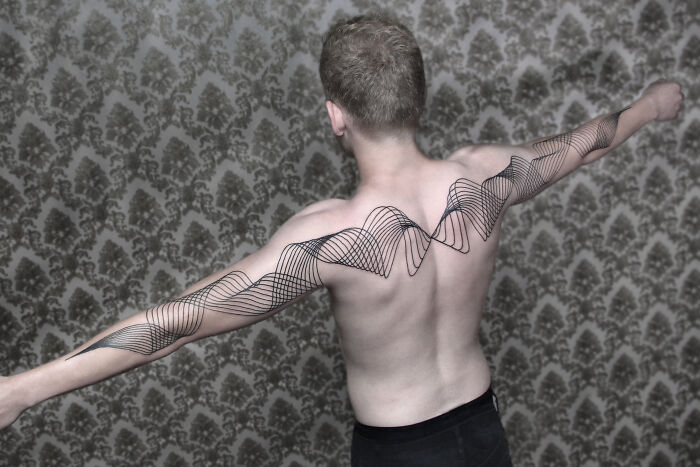 Wait, These Tattoos Are Just Lines? But They're Actually Mind-Blowing!