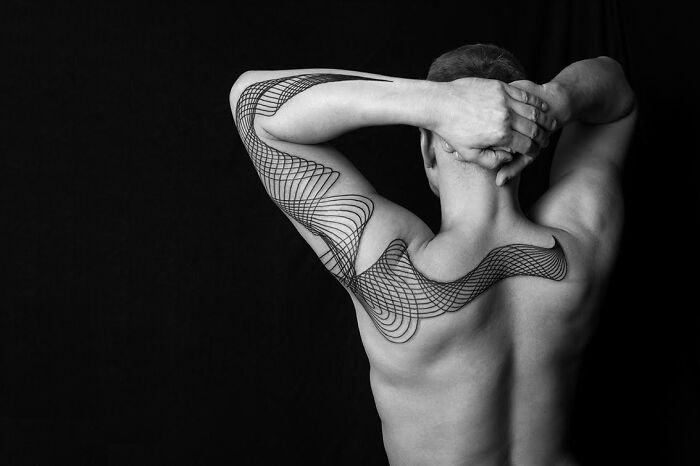 Wait, These Tattoos Are Just Lines? But They're Actually Mind-Blowing!