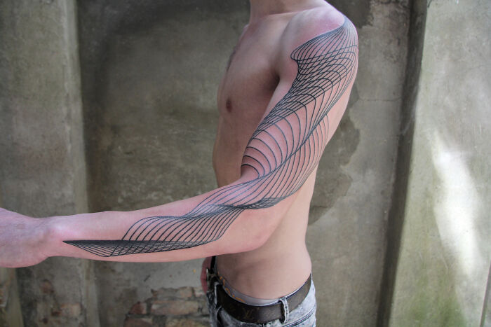 Wait, These Tattoos Are Just Lines? But They're Actually Mind-Blowing!