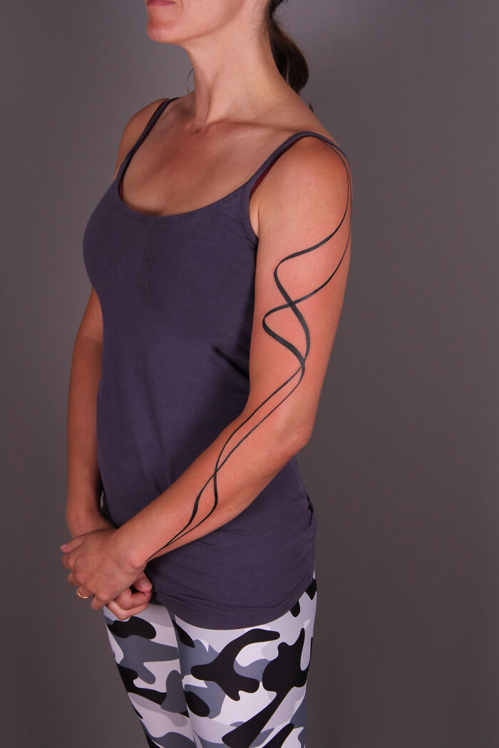 Wait, These Tattoos Are Just Lines? But They're Actually Mind-Blowing!