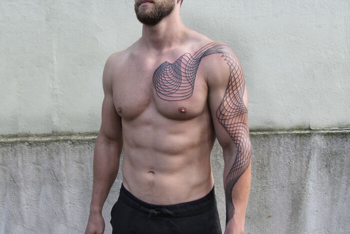 Wait, These Tattoos Are Just Lines? But They're Actually Mind-Blowing!