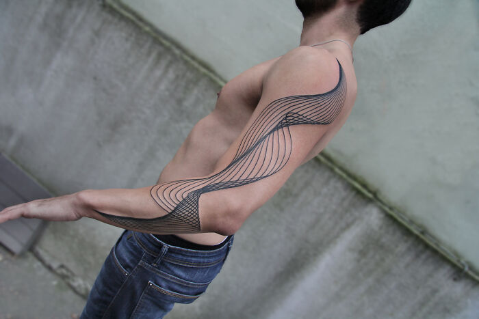 Wait, These Tattoos Are Just Lines? But They're Actually Mind-Blowing!