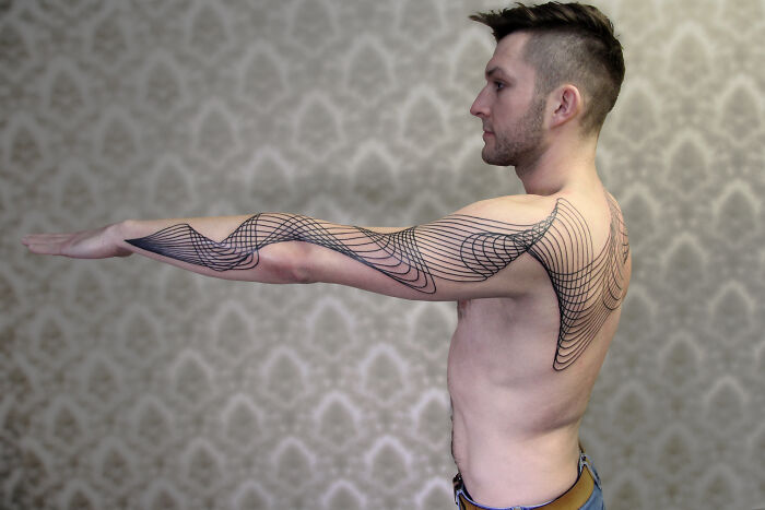Wait, These Tattoos Are Just Lines? But They're Actually Mind-Blowing!