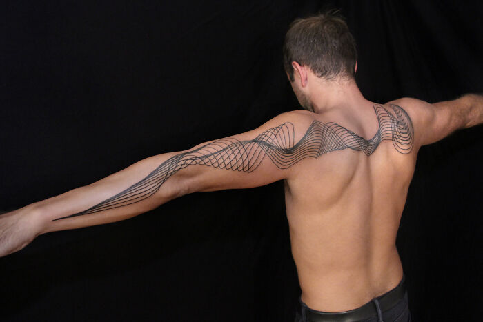 Wait, These Tattoos Are Just Lines? But They're Actually Mind-Blowing!