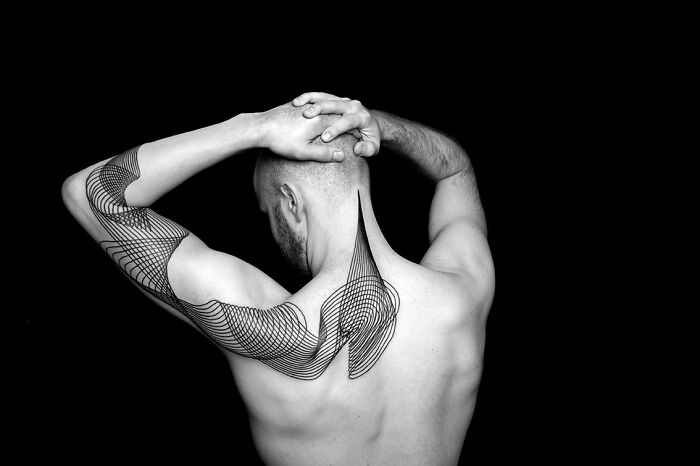 Wait, These Tattoos Are Just Lines? But They're Actually Mind-Blowing!
