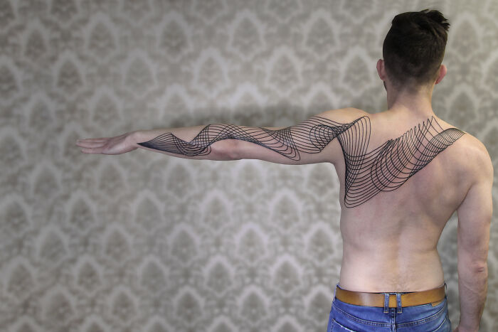 Wait, These Tattoos Are Just Lines? But They're Actually Mind-Blowing!