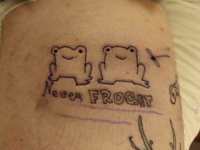 3 AM Tattoo by My Friend—Still Sober, Somehow