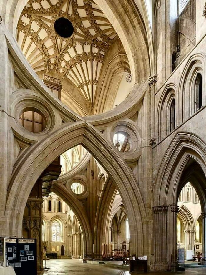 Wells Cathedral Took 300 Years To Build—Yep, It's That Steady