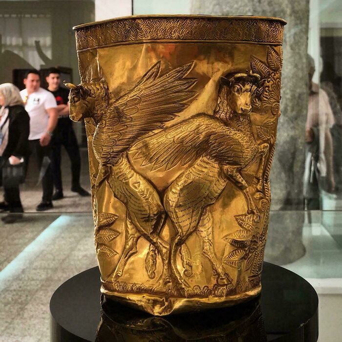 Marlik Cup: Winged Bulls Ready To Take Off From 1400 BC