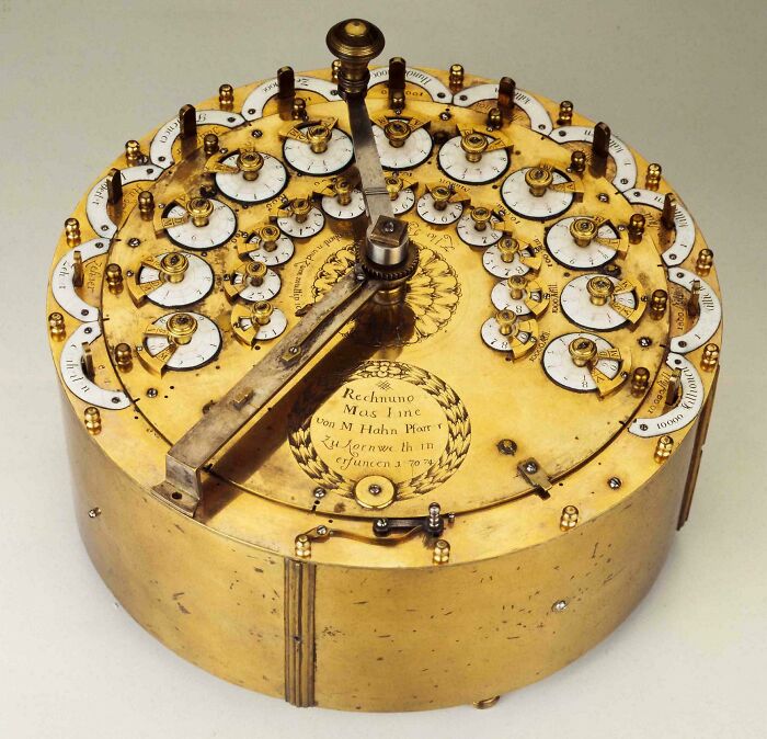 The OG Calculator From 1770—Math Got Fancy Fast