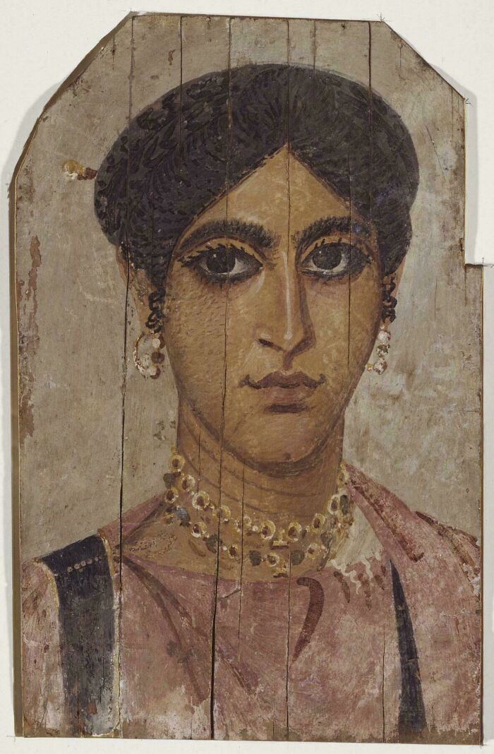 Roman-Era Portrait Of A Woman From Egypt—Classic And Chill