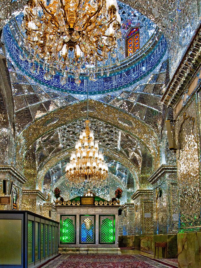 Shah Cheragh Shrine’s Sparkling 1,000-Year-Old Mirror Work