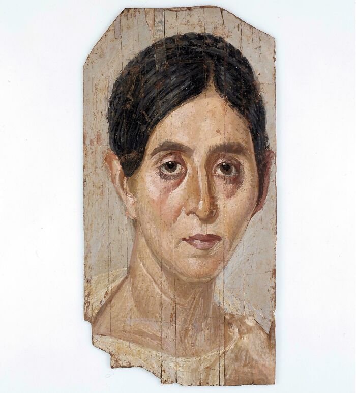 Mummy Portrait Of A Woman From 2nd Century Egypt—Ancient Selfie?