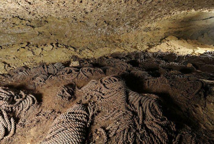 4,000-Year-Old Egyptian Ropes Found In A Desert Cave—Still Holding Tight!