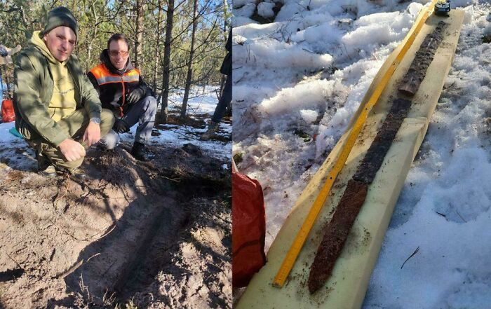Roman Sword Found Smashed Into Three In Polish Woods—Burial Or Ceremony?