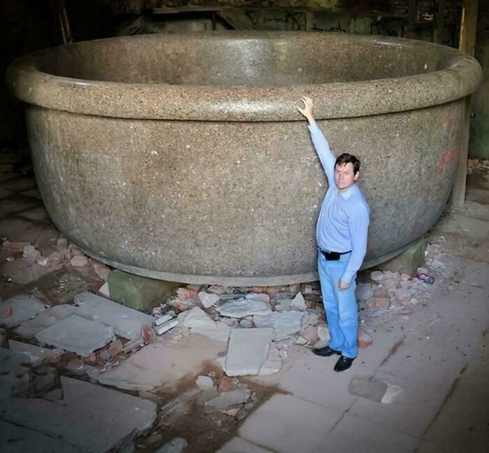 Alexander Of Russia’s Giant Granite Bathtub—Takes 10 Years To Make!