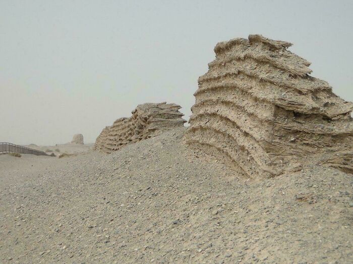 Great Wall Of China Slowly Getting Reclaimed By Desert Sand