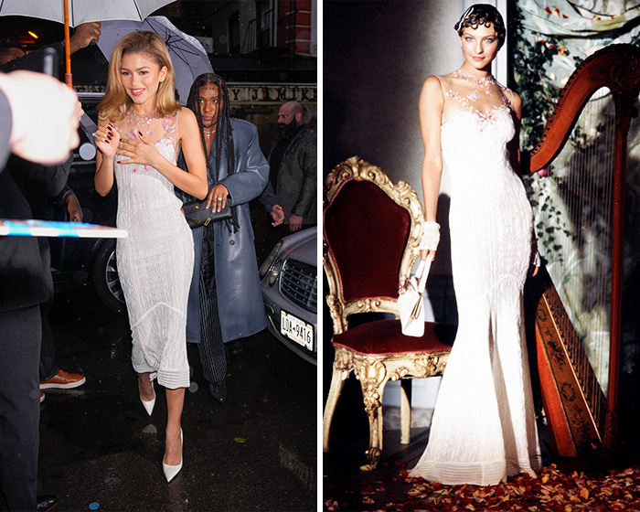 Zendaya’s Vintage Dior Elegance